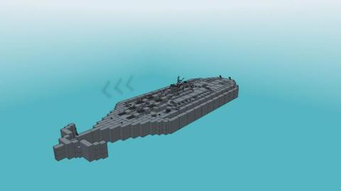 Title: Retreat-Class Super Battleship  / Author: Mad M4n 3