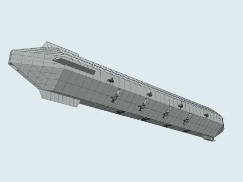 Title: USS Long Island (ZRCV6) - embarks 12 biplane torpedo bombers and 6 biplane fighters / Author: