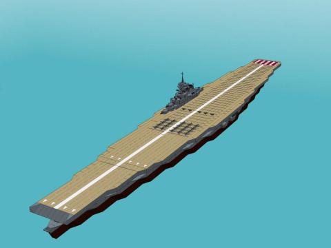 Title: USS South Carolina (CV-46) How much armor does that ship have claymore. and how many planes are u going to use    -Birdie717- / Author: