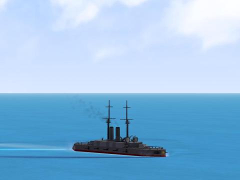 Title: IJN Mikasa / Author: hgates 11