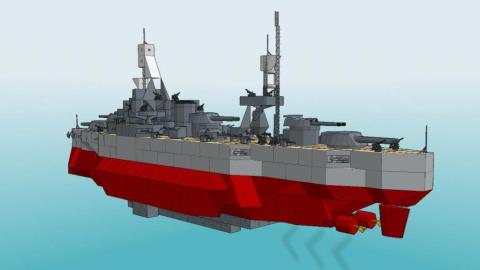 Title: BB-34 “replica” / Author: Wemboz