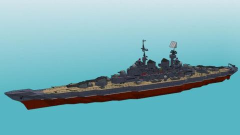 Title: PROJECT 25.1 CLASS BATTLESHIP / Author: 《Naval Observer》