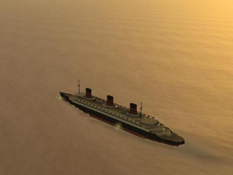 Title: SS Normandie ·Ocean Liner· / Author: I_Am_Procrastinating
